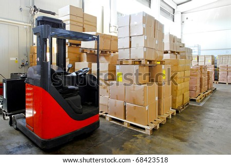 Big Red Forklift