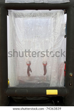 Emergency situations equipment Bio hazard wash station
