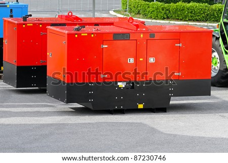 Mobile electric power generator for emergency situations