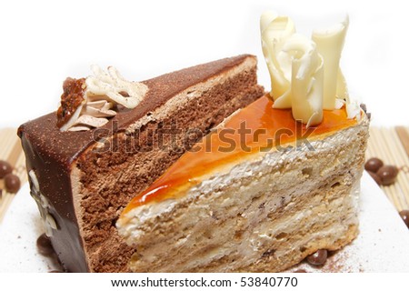 Parts of cake