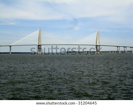 Bridge going from South Carolina to North Carolina