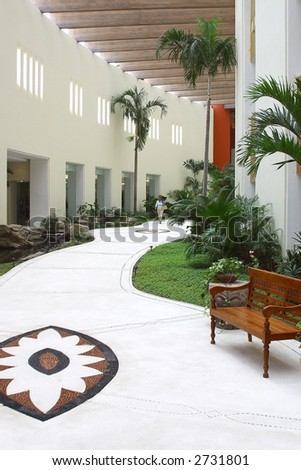 interior spaces of a hotel in Puerto Vallarta, Jalisco, Mexico, Latin America