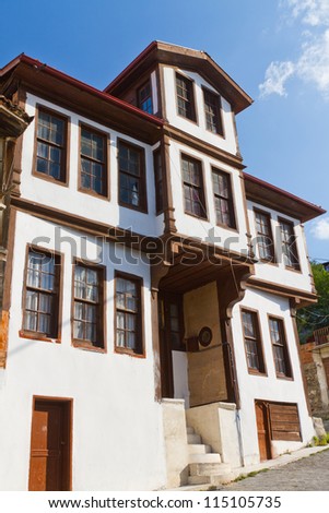 Traditional Ottoman House from Kastamonu, Turkey