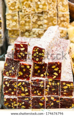 Turkish Delights in Spice Bazaar