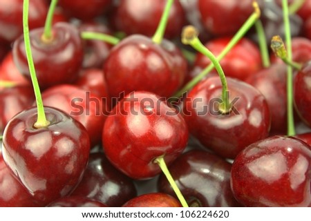 Close up Cherries