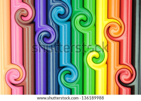 Colorful bars. Illustration