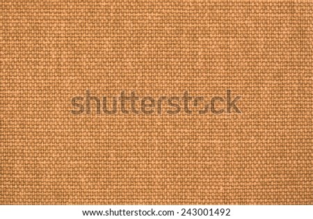 Brown linen fabric texture background