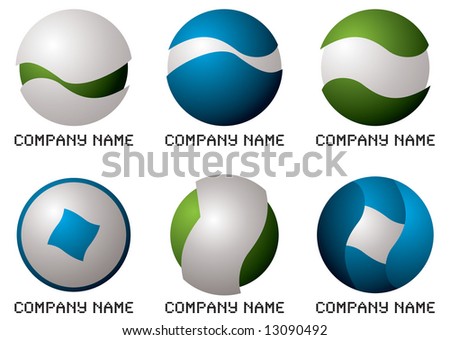Blue Company Logos