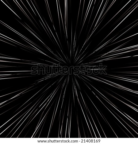 black and white stars background. stock photo : Black and white stella ackground showing a star exploding