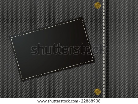 Woven material background with room for your own copy