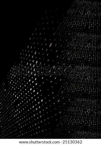Black Grid Background