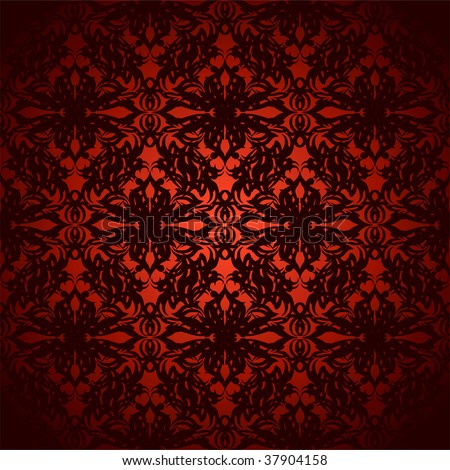 red wallpaper border. MX Wallpaper Border - Red and