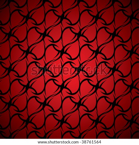   Black Wallpaper on Stock Vector   Red And Black Seamless Repeating Tiled Background With