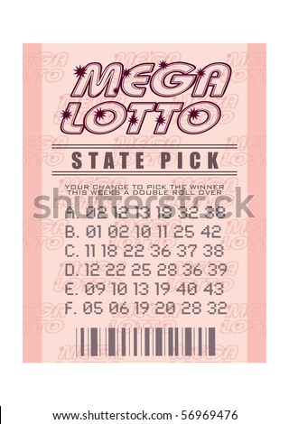 Lotto Ticket Template