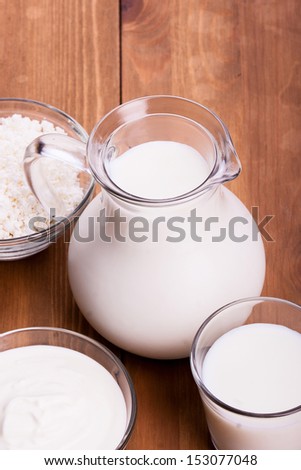 Dairy Products Include Milk And  Cheeses And Cream