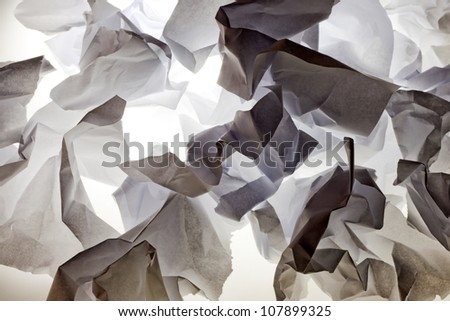 Creased paper vintage abstract background texture