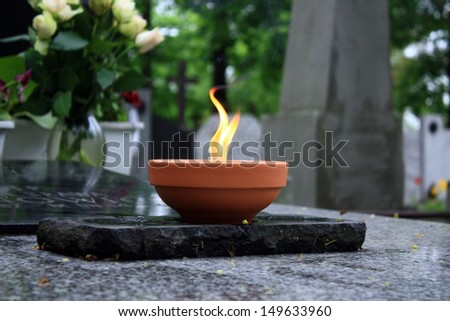 [Obrazek: stock-photo-candle-burning-on-cemetery-o...633960.jpg]