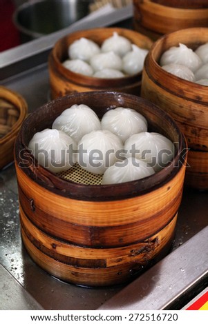 Steamed buns in Shanghai