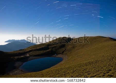 Jia Ming Lake,beautiful lake formed by meteorite fallen to the earth.