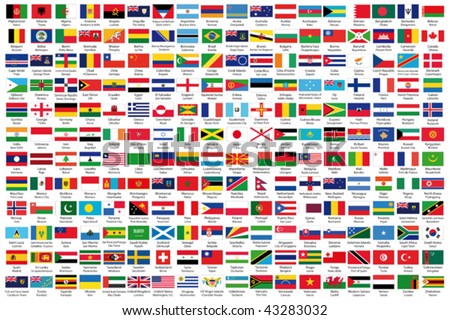 World+flags+with+names+free+download