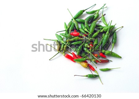 Green thai peppers