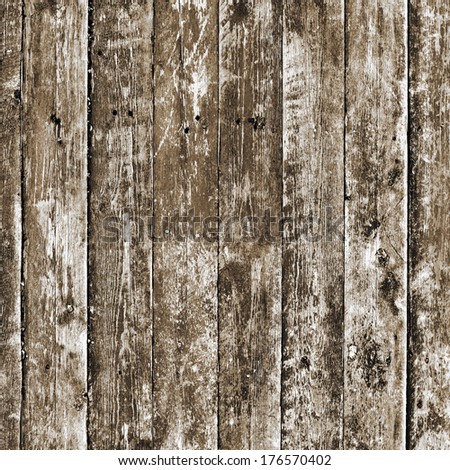 Old Wooden Planks Painted With Paint Cracked By A Rustic Background