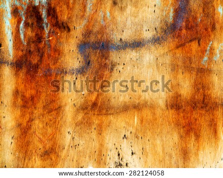 creative old plywood, perfect background for your concept or project. Landscape style. Great background or texture.