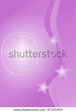 Christmas background with a bright star and smooth gradients