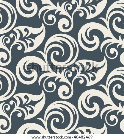 Modern Wallpaper on Modern Wallpaper Or Textile Stock Vector 40482469   Shutterstock