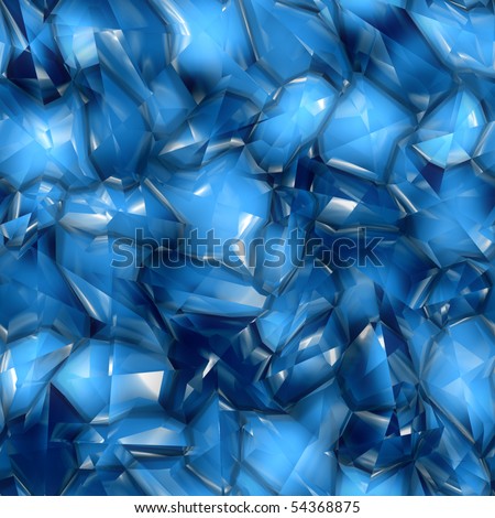 blue crystal seamless texture