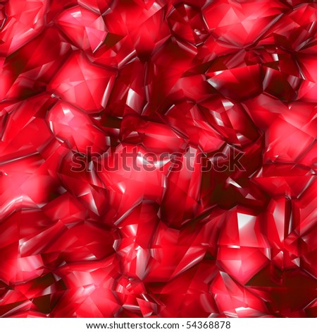 Red Crystal Texture