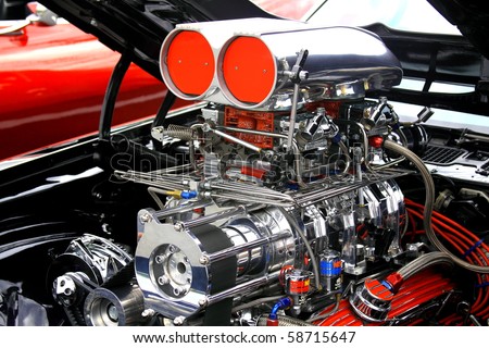 big car engine