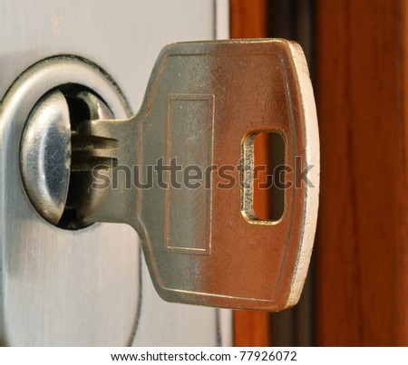 Key in door