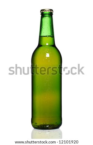 Cold Beer Bottle