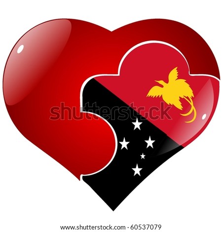 flag of Papua New Guinea