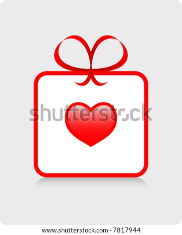 love heart borders. stock vector : Gift of Love
