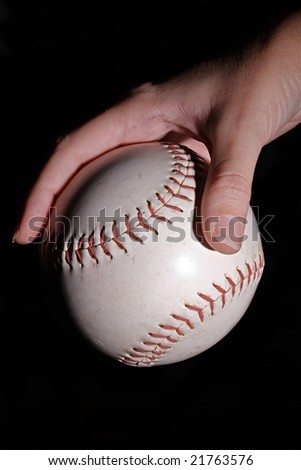 Hand and ball