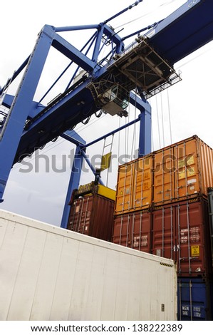 Container box shipping