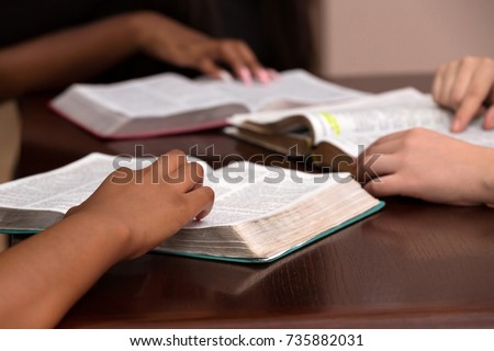 Studying the Word Of God With Friends