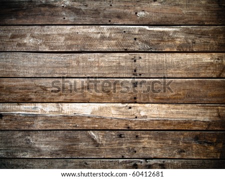 Old panel wood background Horizontal