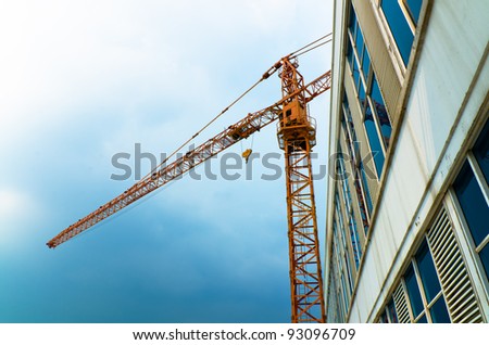 Orange Crane