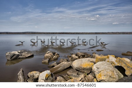 Ashland Wisconson Lake Front Scenic Lake Superior Bay