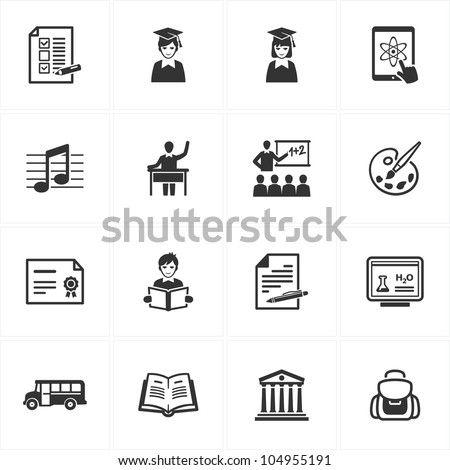 School and Education Icons-Set 2 School and Education Icons-Set 2
