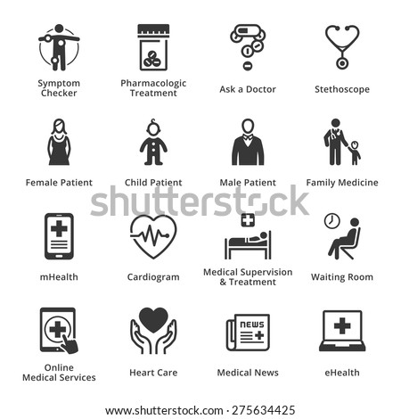 Medical & Health Care Icons - Set 2