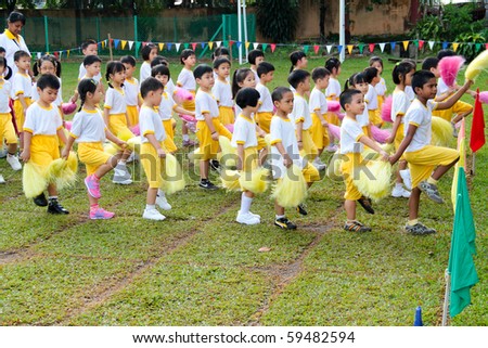 Kids Marching