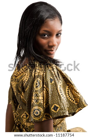African Woman Dress