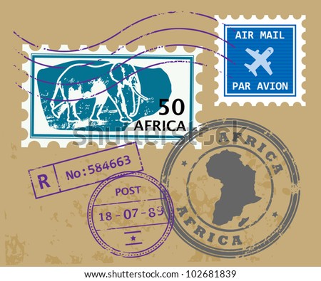 Postage Stamp Symbol