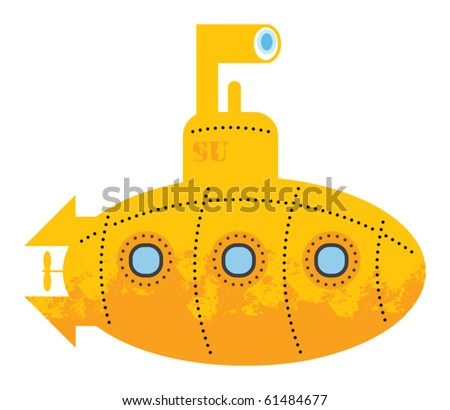 Clipart Yellow Submarine
