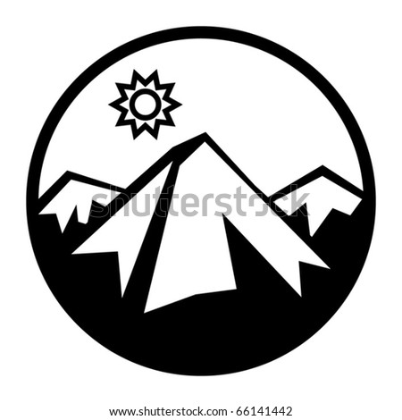 mountain illustration