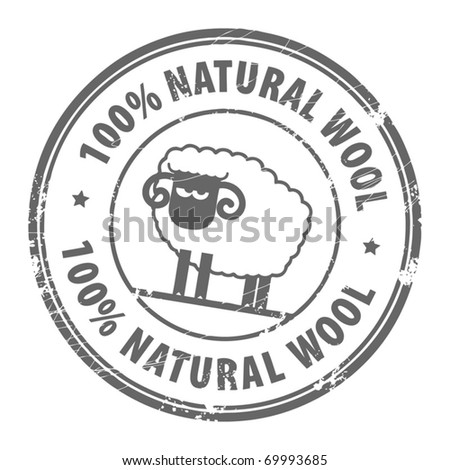Sheep Rubber Stamp